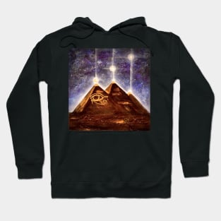 Pyramids - Horus eye portals Hoodie